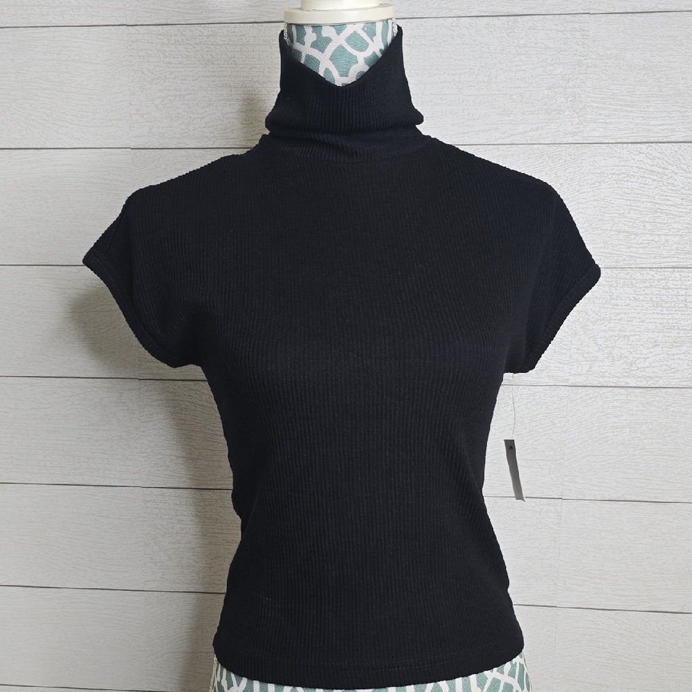 NWT And Now This Black Turtleneck Sweater